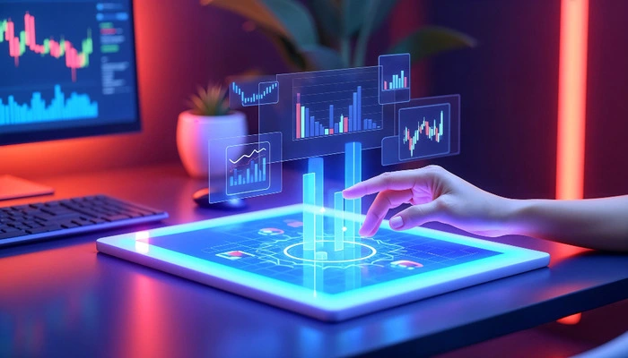 Professional financial review and reporting services in Dubai analyzing business performance data